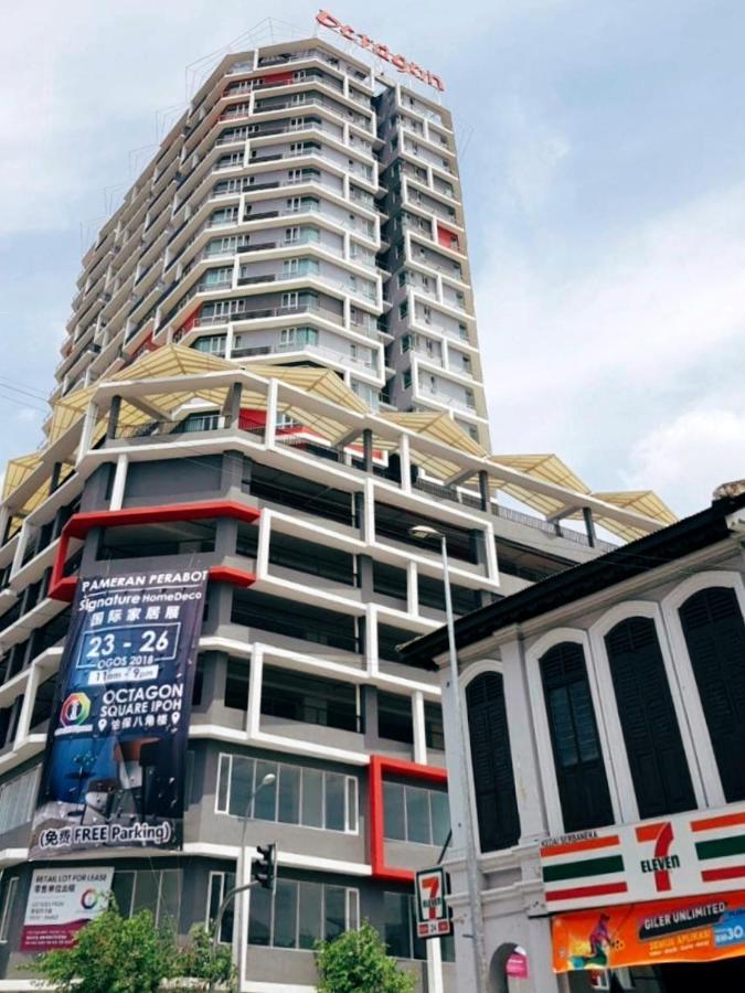Ipoh City Modern Homestay Octagon 5-7 Pax Apartment Suite Free Parking By City Home Empire Exterior foto